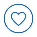 Heart icon symbolizing community-centric approach in STEAM education at After The Peanut